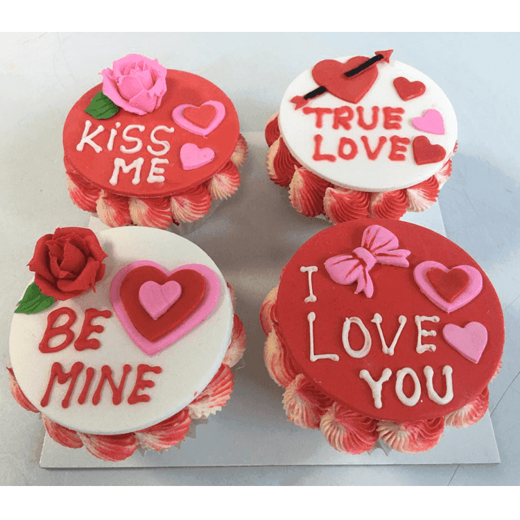 Valentine Cupcakes by Yalu Yalu - yaluyalu
