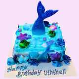 Mermaid Designer Cake by Yalu Yalu