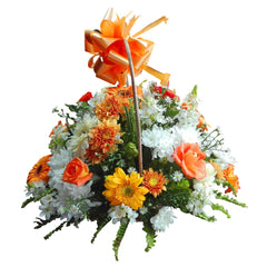 Elegant Gerbera Basket - yaluyalu