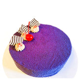 Blueberry velvet cake by Yalu Yalu