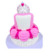 Crown Birthday Ribbon Designer Cake by Yalu Yalu 3Kg yaluyalu