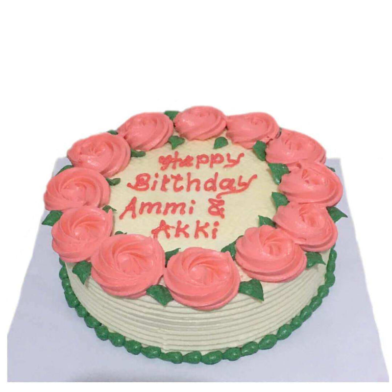 Blossom Delight Ribbon Cake by Yalu Yalu - yaluyalu