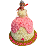 Princess Barbie Doll Cake By YaluYalu