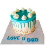 Love You Dad Birthday Cake by Yalu Yalu