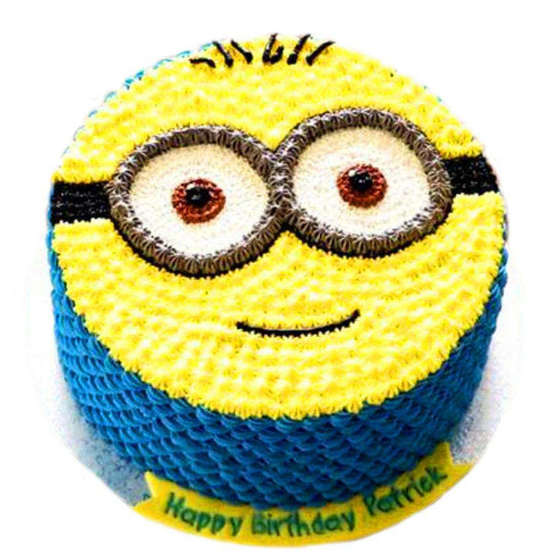 BOB The Minion Designer Birthday Cake by Yalu Yalu - yaluyalu