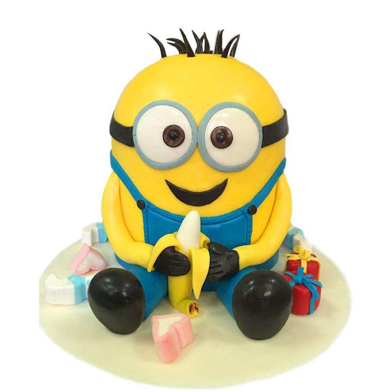 Kevin The Minion Designer Birthday Cake by Yalu Yalu - yaluyalu