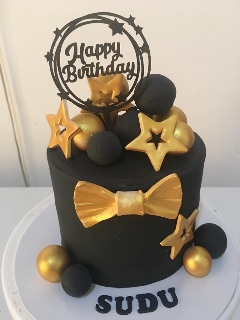 Designer Birthday Cake by Yalu Yalu 1.5Kg yaluyalu