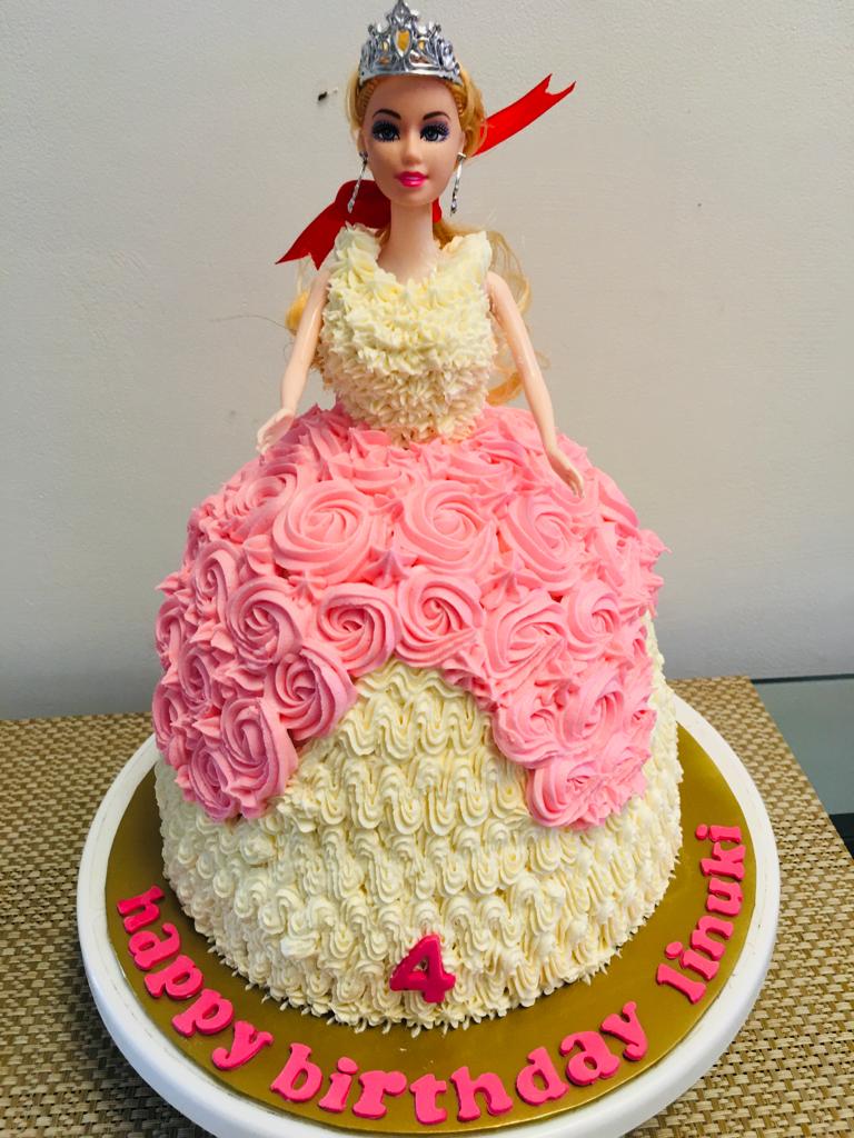 Barbie Buttercream Cake – Miss Cake