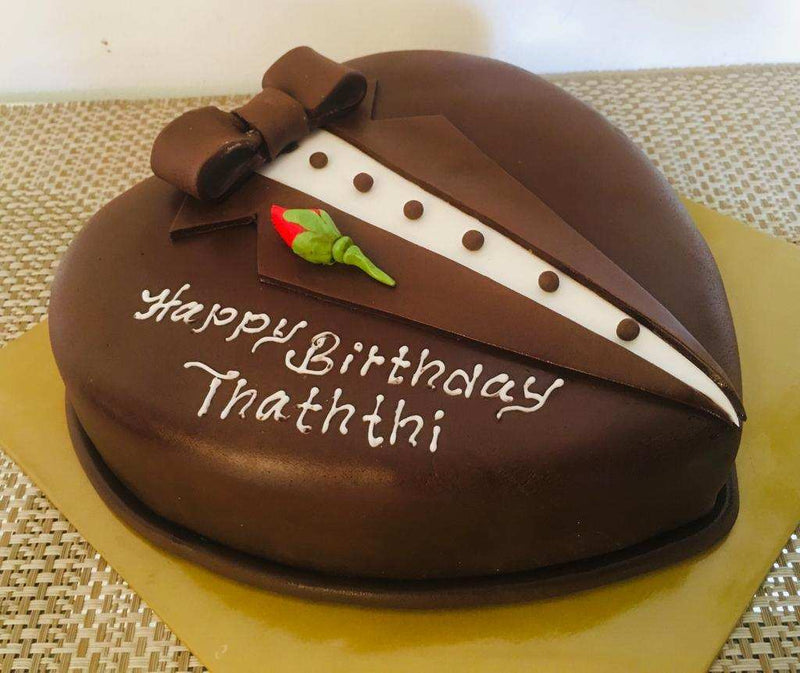 Shirt Chocolate Cake by Yalu Yalu | Send Father's Day Gifts to Sri Lanka | 16th Jun 2024 - yaluyalu