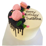 Special Birthday Ribbon Cake by Yalu Yalu
