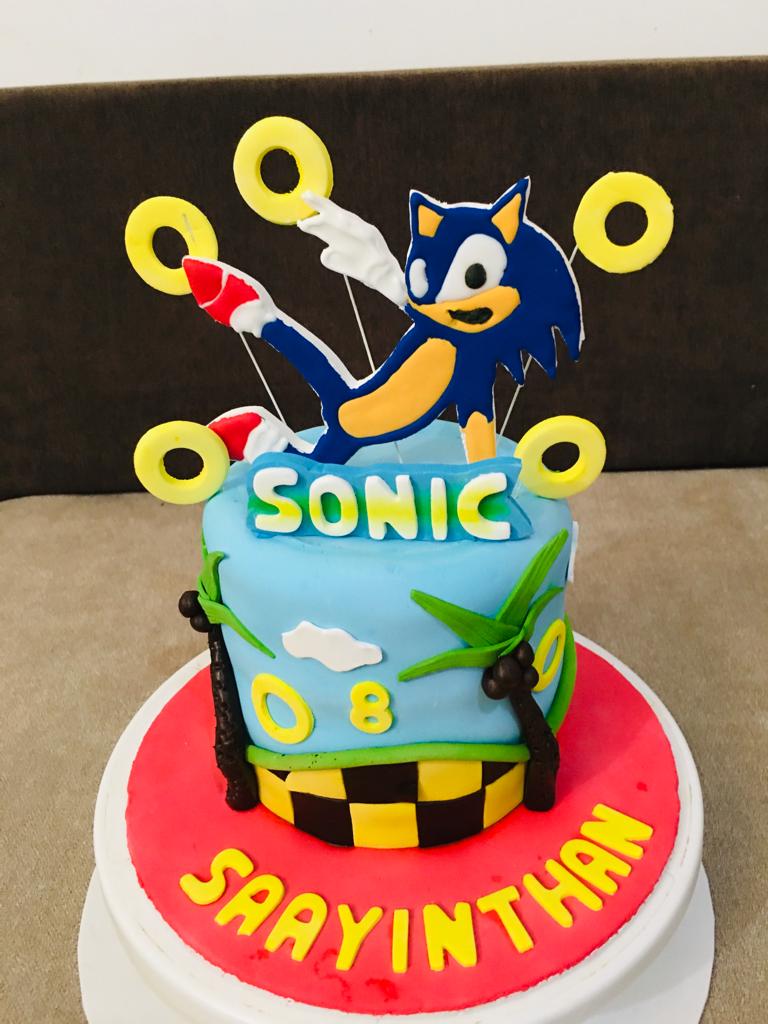 Sonic Boom Cake by Yalu Yalu yaluyalu