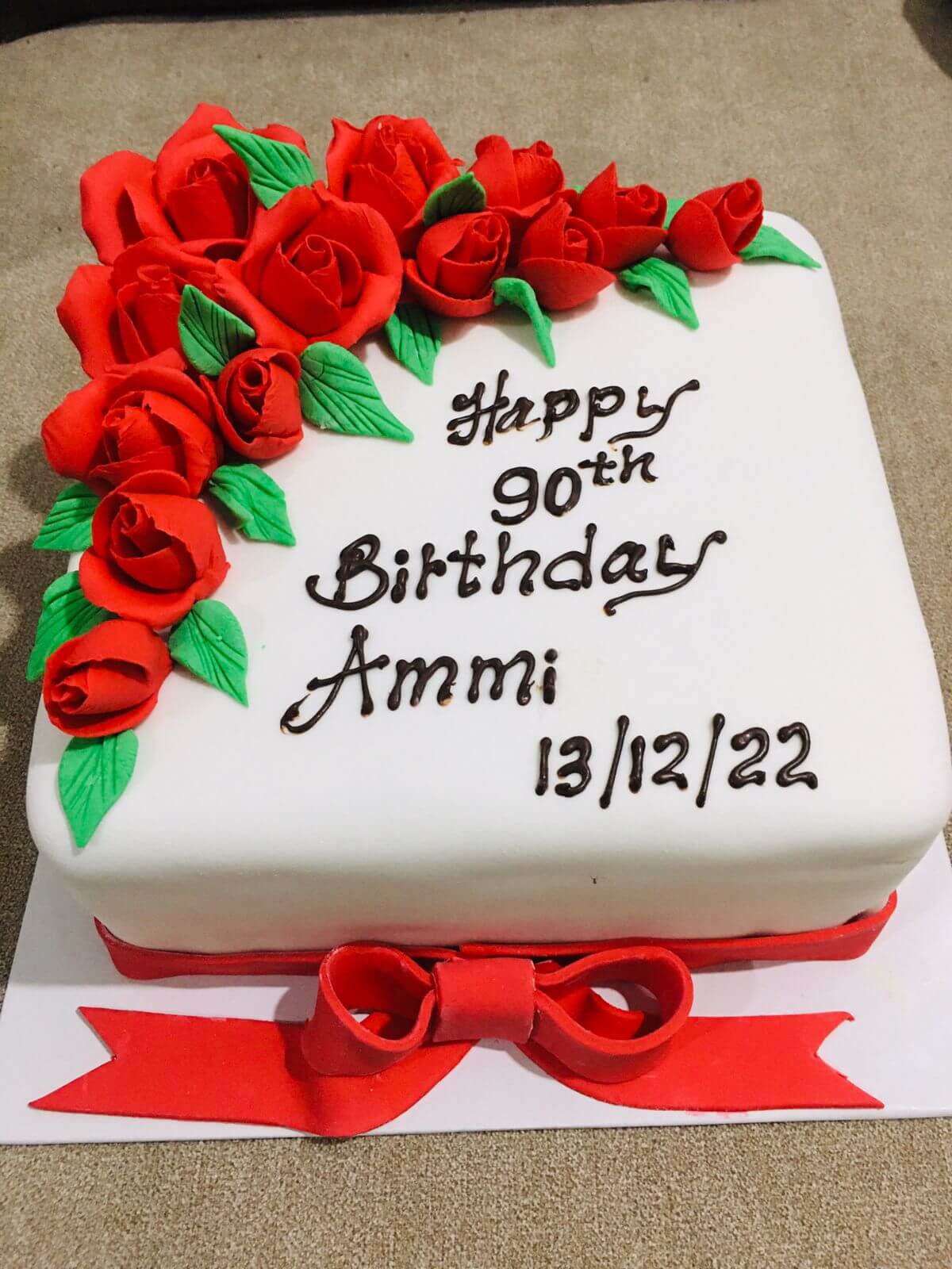 Birthday Ribbon Cake by Yalu Yalu yaluyalu