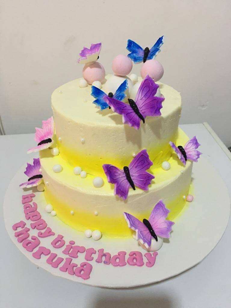 Butterfly Birthday Cake By YaluYalu - yaluyalu