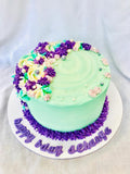 Purple Beauty Designer Cake yaluyalu
