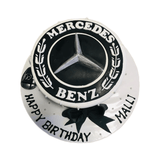 Benz Theme Birthday Ribbon Cake by Yalu Yalu yaluyalu