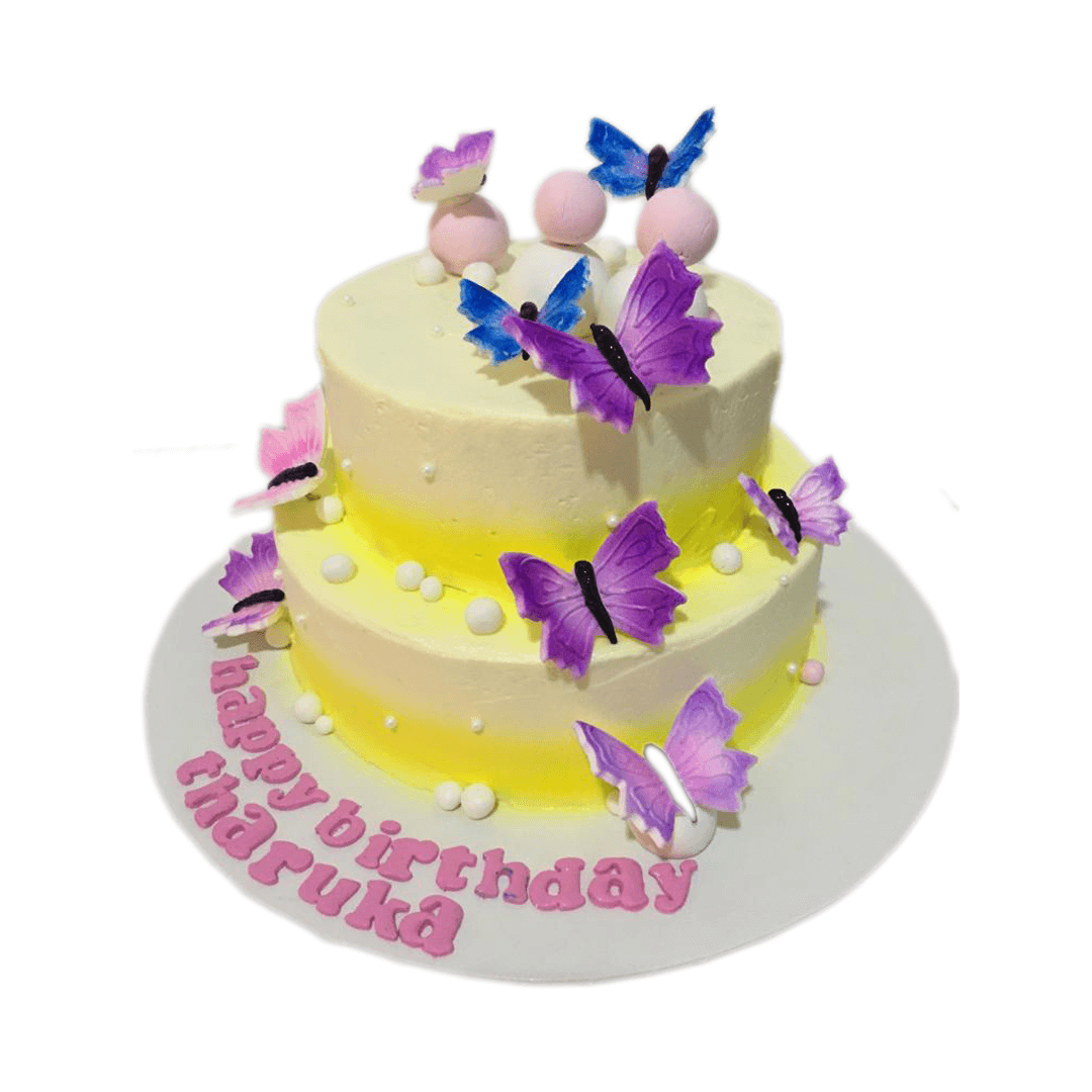Butterfly Birthday Cake By YaluYalu yaluyalu