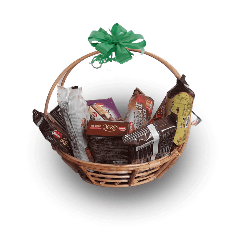 Sweet Chocolate Cookies Gift Basket - yaluyalu