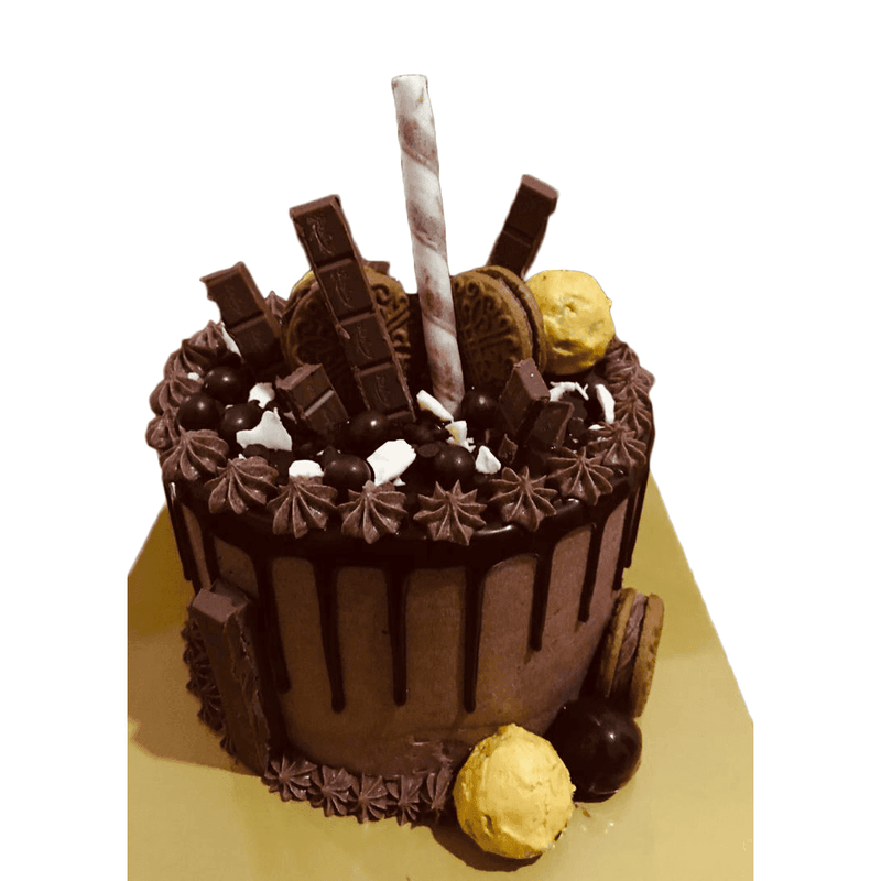 Chocolate Birthday Cake for Chocolate Lover by Yalu Yalu - yaluyalu