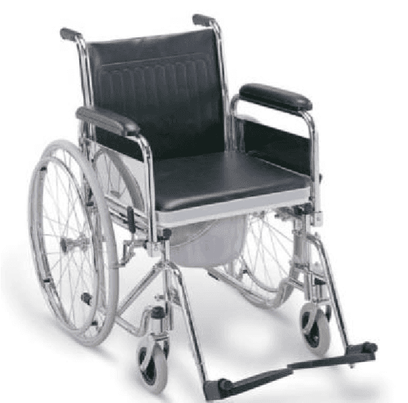 Commode Wheel Chair by YaluYalu - yaluyalu