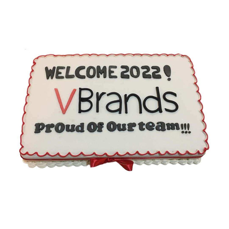 Customized Ribbon Cake by Yalu Yalu - yaluyalu