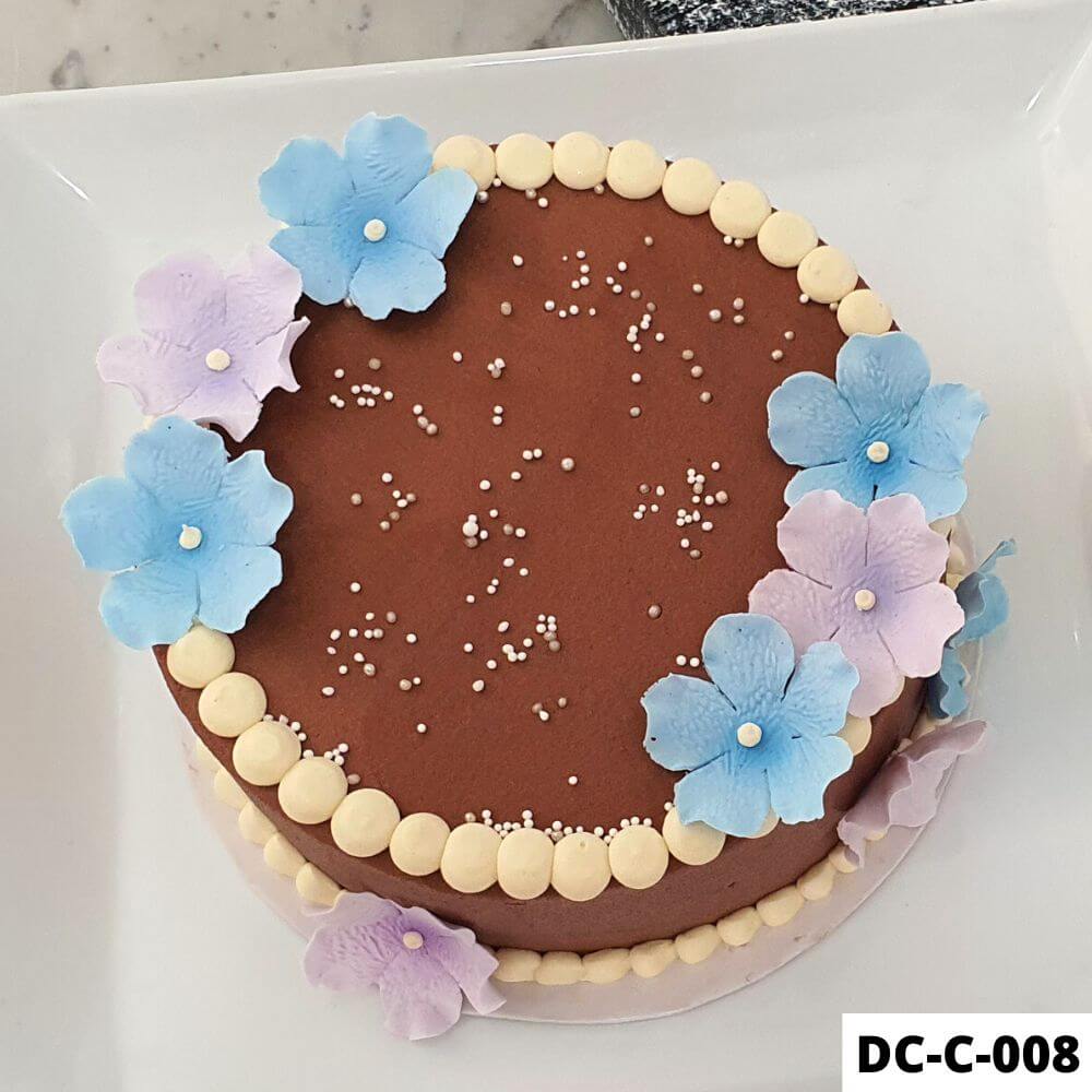 पेपर की किप से बनाये फूल वाला चॉकलेट केक-चॉकलेट केक कैसे बनाते है- How To  Make Flower Chocolate Cake - YouTube