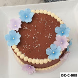Decorated Chocolate Cake Design 8 by Fab