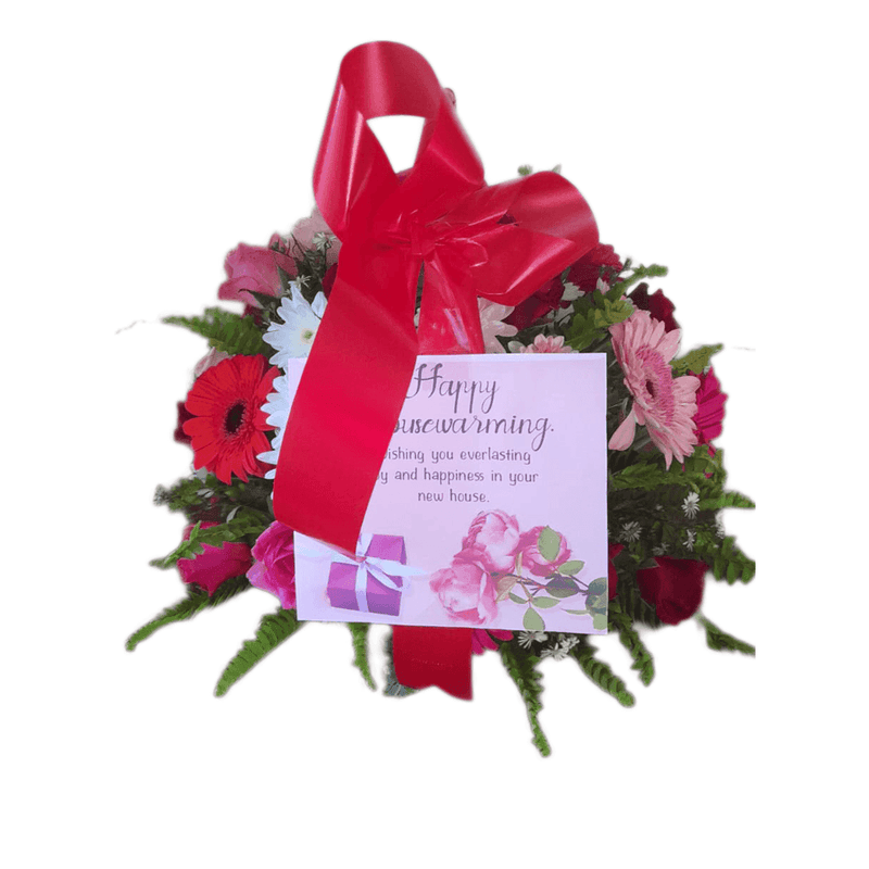 Frills of Harmony Flower Basket - yaluyalu