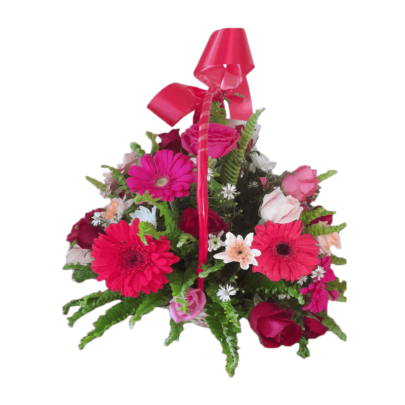 Frills of Harmony Flower Basket - yaluyalu