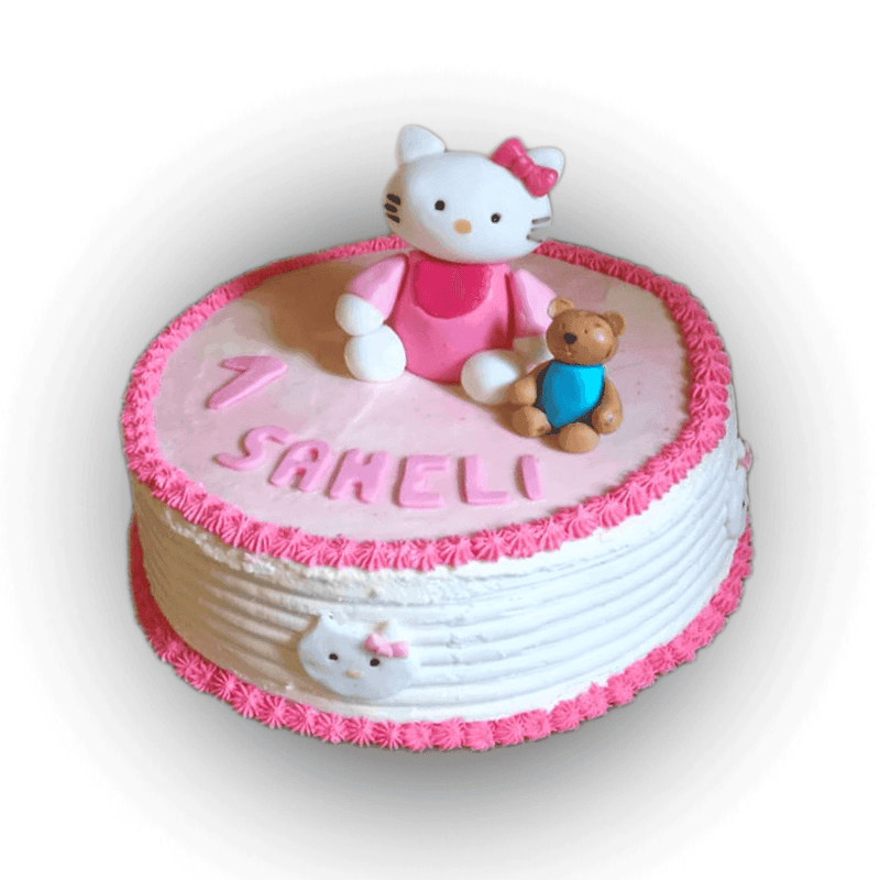 Hello Kitty Ribbon Cake by Yalu Yalu Galle Outlet - yaluyalu