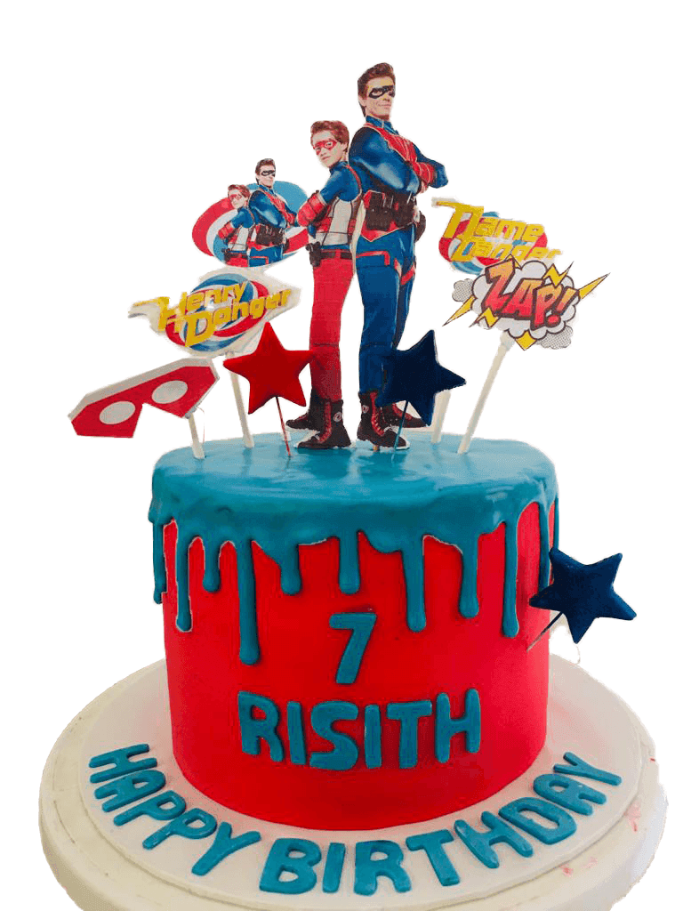 Henry Danger Cake by Yalu Yalu 2Kg - yaluyalu