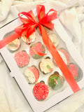 Christmas Theme Cupcake Box yaluyalu