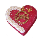 Red Valentine Chocolate Cake by Yalu Yalu Galle Outlet yaluyalu