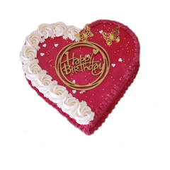 Red Valentine Chocolate Cake by Yalu Yalu Galle Outlet - yaluyalu