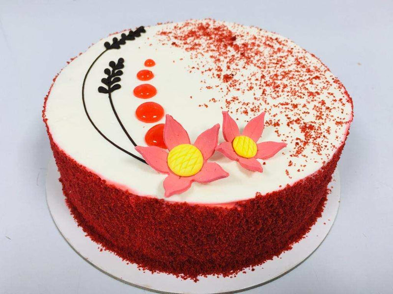 Red Velvet Cake Design 1 by Yalu Yalu | Cakes | Online Cake Delivery | Order Online | Birthday Cake | Cakes & Desserts - yaluyalu