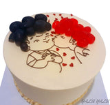 My Love Ribbon Cake by Yalu Yalu