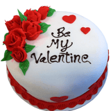 Be my valentine Cake for Valentine by Yalu Yalu yaluyalu