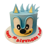 Sonic Birthday Cake by Yalu Yalu yaluyalu