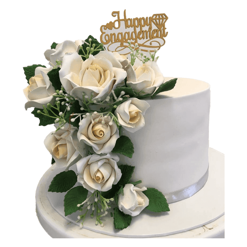 Special Engagement Cake by Yalu Yalu - yaluyalu
