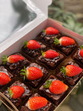 Strawberry Brownies By YaluYalu