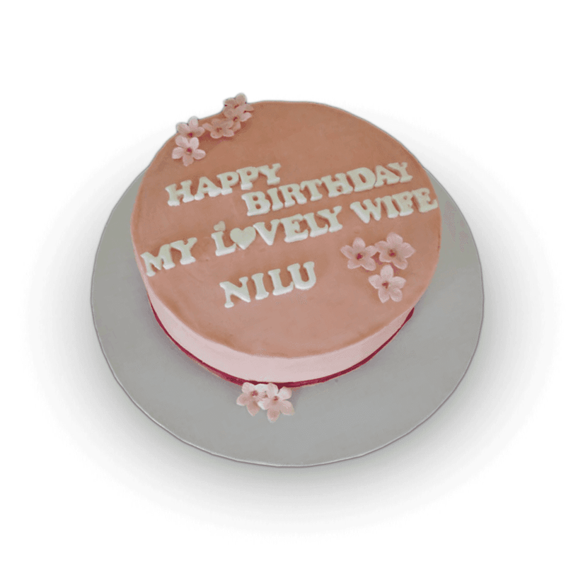 Strawberry Buttercream Cake by Yalu Yalu Galle Outlet - yaluyalu