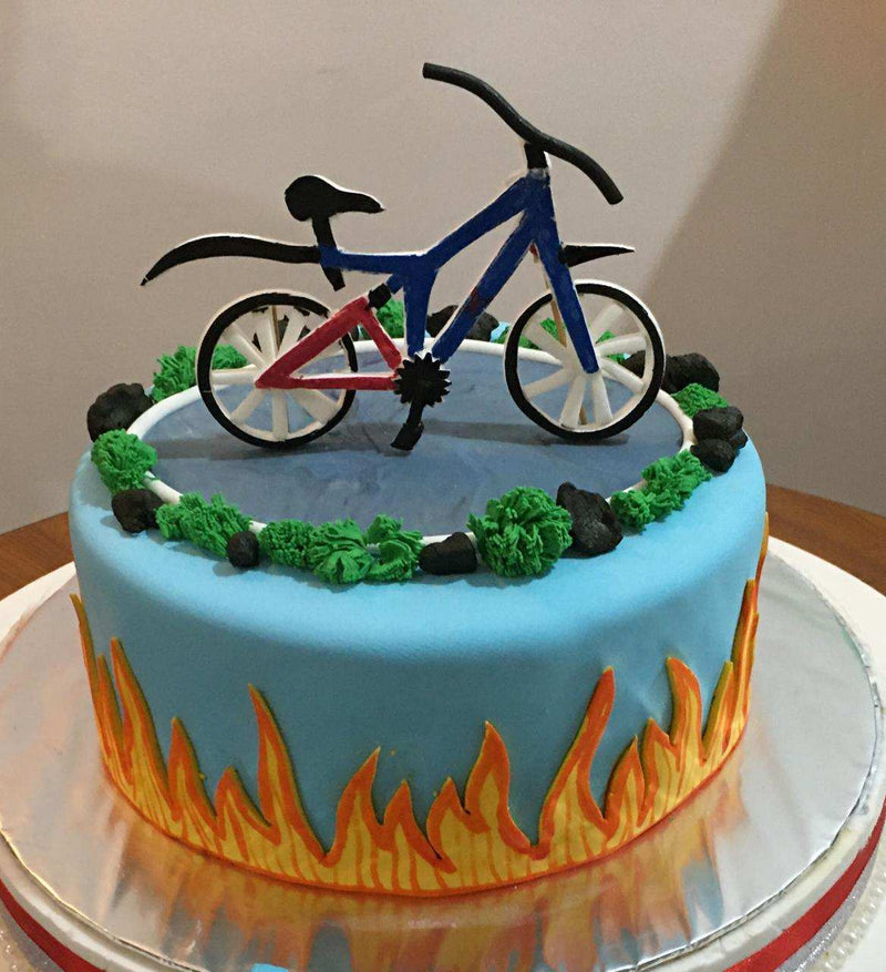 Cake for bicycle lover by Yalu Yalu - yaluyalu