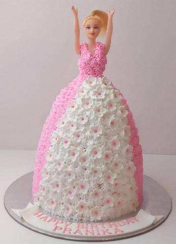 Barbie Girl Doll Cake with Fondant Icing By YaluYalu - yaluyalu