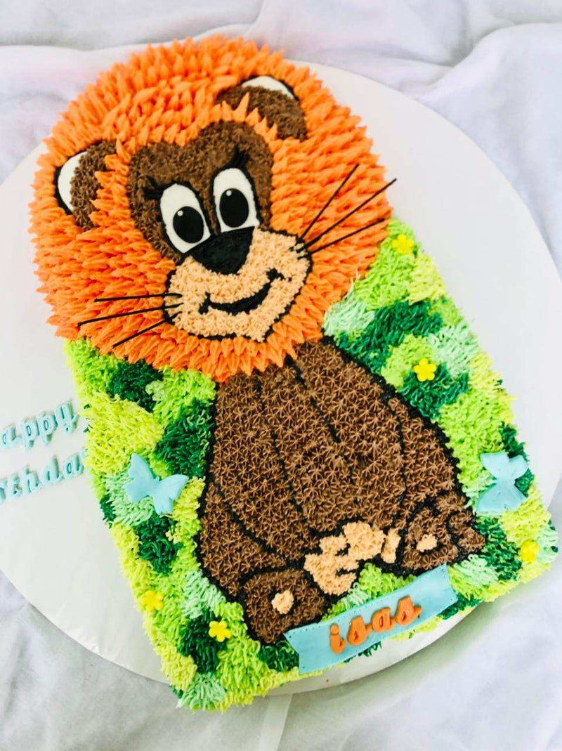 Lion Birthday Cake by YaluYalu - yaluyalu