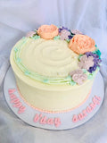 Floral Beauty Inspired Cake by YaluYalu