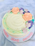 Floral Beauty Inspired Cake yaluyalu
