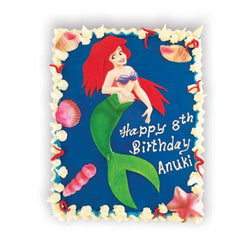 Mermaid Designer Ribbon Cake by YaluYalu - yaluyalu