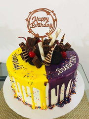 Three Flavour Ribbon Cake 1Kg/2Kg by YaluYalu - yaluyalu