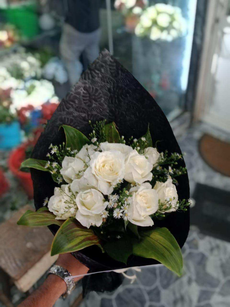 White Elegance Flower Bouquet by YaluYalu - yaluyalu