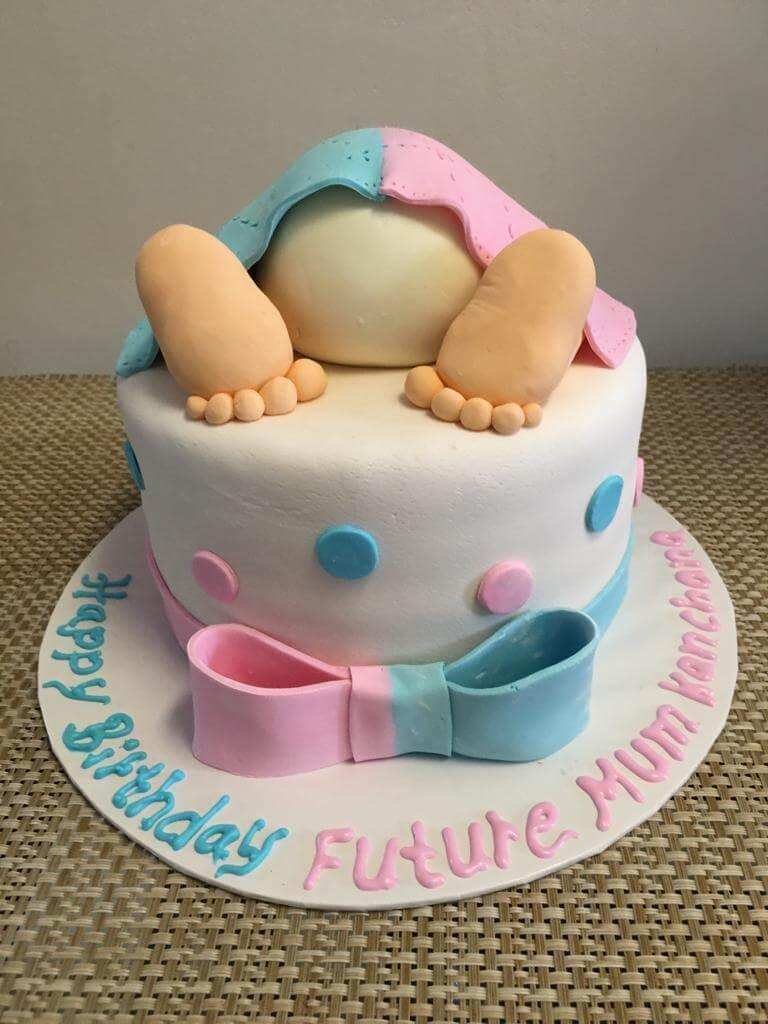 Soon to be Mother Celebration Cake by Yalu Yalu - yaluyalu