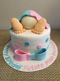 Baby Foot Birthday Cake by Yalu Yalu 1Kg and 1.5Kg yaluyalu